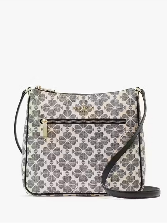 kate spade Handbags - ♠️Kate Spade Flower Signature Large Swingpack Crossbody Bag, Black Multi NEW NWT
